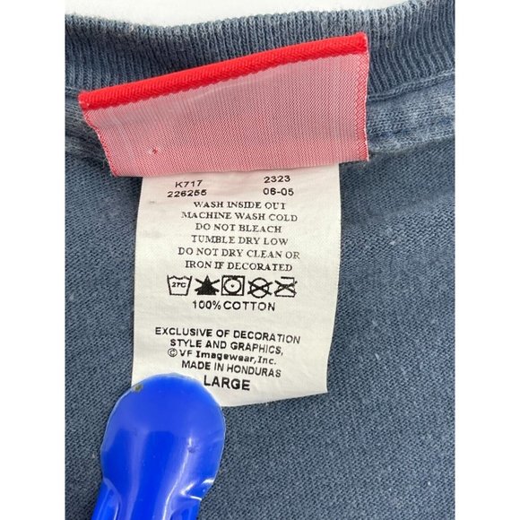 NFL Football Seattle Seahawks Blue Long Sleeve Graphic Tee T Shirt Large - Picture 6 of 12